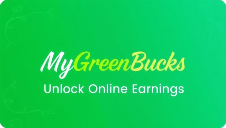 Unlock Online Earnings MyGreenBucks