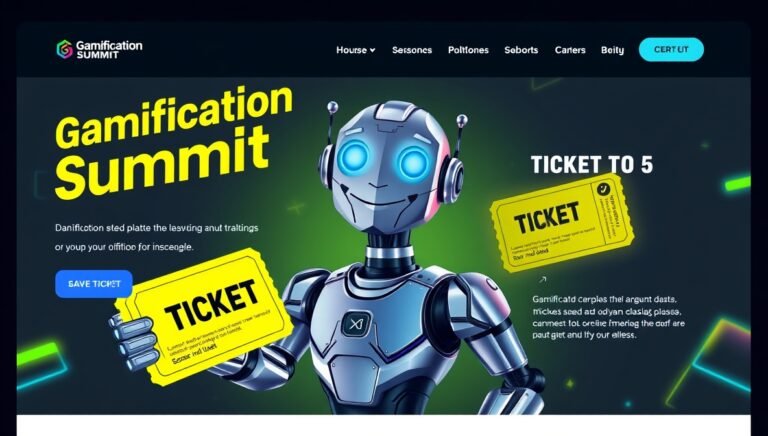 website for ticket sales gamificationsummit