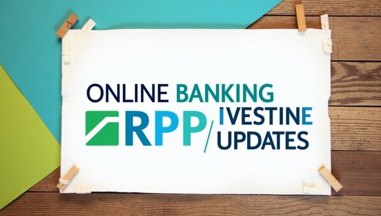 online banking updates rprinvesting