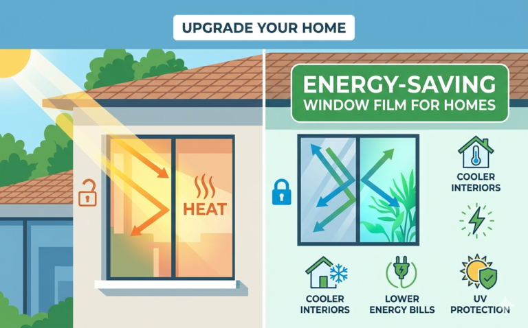 Energy-Saving Window Film For Homes